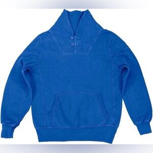 Jungmaven Whittier Sweatshirt in Cobalt Blue